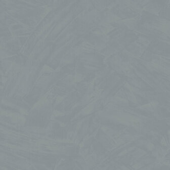 HookedOnWalls Silhouette Tadelakt Plain 34811 Blauw Behang