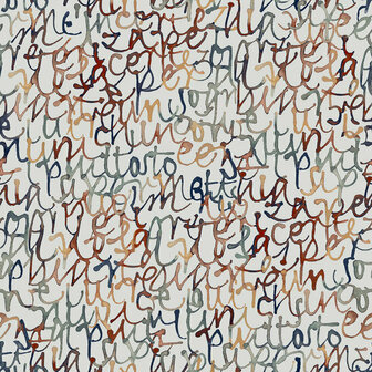 HookedOnWalls Silhouette Script 34860 Multicolour Behang
