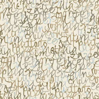 HookedOnWalls Silhouette Script 34863 Multicolour Behang
