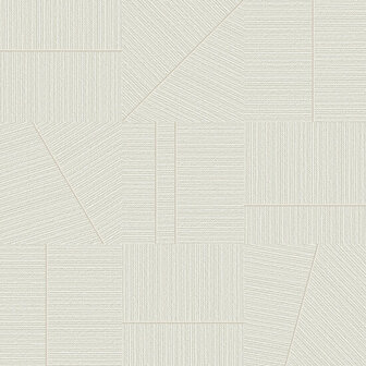 HookedOnWalls Tropical Weave Penelope 18843 Cr&egrave;me Behang