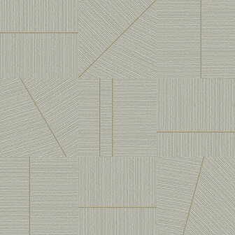HookedOnWalls Tropical Weave Penelope 18846 Grijs Behang