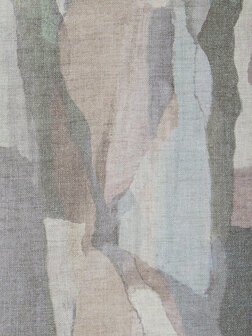 HookedOnWalls Aquarel Collage 27700 Multicolour Behang