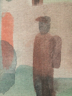HookedOnWalls Aquarel Passant 27710 Multicolour Behang