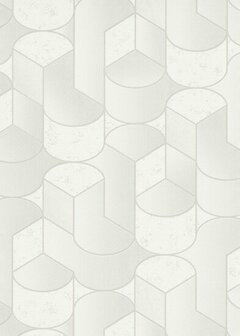 Dutch Wall Decor Collage 10384-31 Grijs Behang