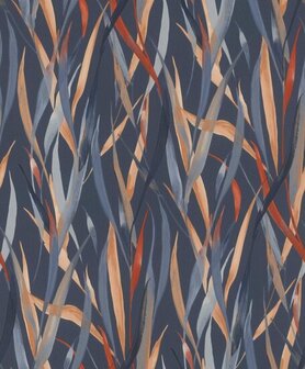 Rasch Paraiso - 330236 Blauw Behang