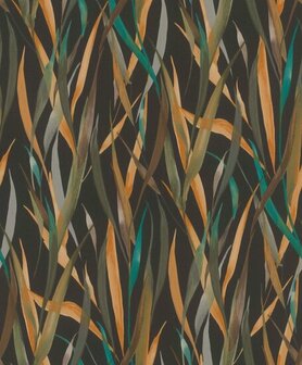 Rasch Paraiso - 330250 Zwart Behang