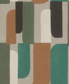 Rasch Paraiso - 330526 Groen Behang