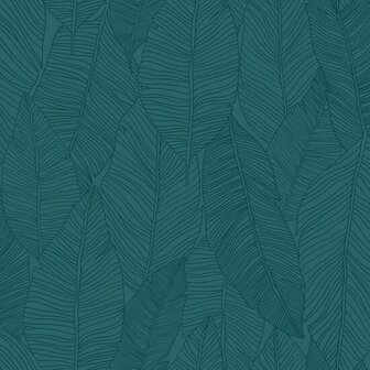 Esta Home Bloom Groen Blauw 139448 Behang