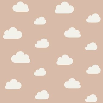 Esta Home Wolken 139486 Terracotta Roze Behang