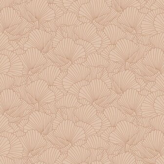 Esta Home Bladeren 139493 Terracotta Roze Behang