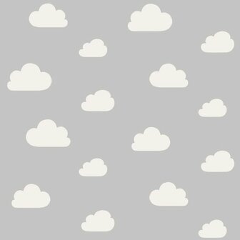 Esta Home Wolken 139560 Grijs Behang
