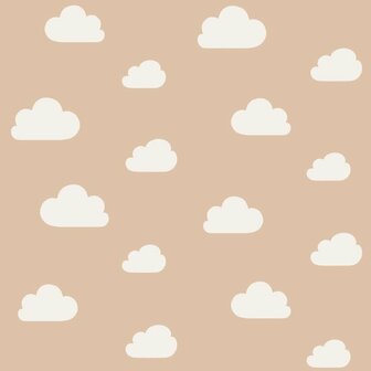 Esta Home Wolken 139561 Terracotta Behang