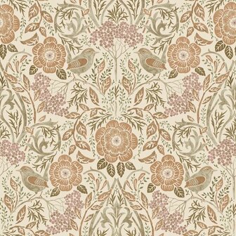 Esta Home Bloemen 139566 Beige Behang