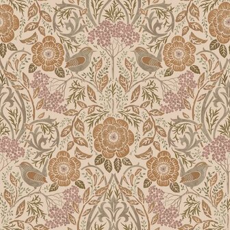 Esta Home Bloemen 139567 Terracotta Behang