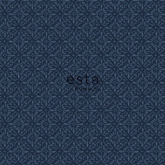 Esta Home Oosters 148322 Blauw Behang