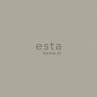 Esta Home Linnen 127645 Bruin Behang