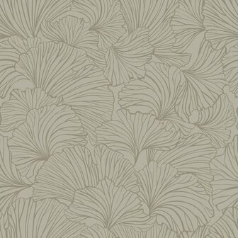 Esta Home Bladeren 139615 Grijs Beige Behang