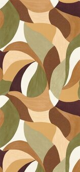 Casamance Terra Rossa 76200202 - Groen Behang