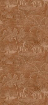 Casamance Bord Du Nil 76140916 - Oranje Behang