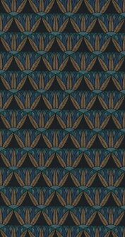 Casamance Bord Du Nil 76162038 - Blauw Behang