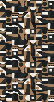 Casamance Bord Du Nil 76183058 - Bruin Behang