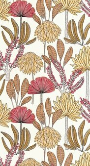 Caselio Wild WILD104930414 - Roze Behang