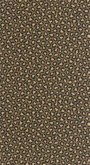 Caselio Wild WILD104942239 - Zwart Behang