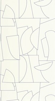 Caselio Outlines OTLS105020988 - Blauw Behang