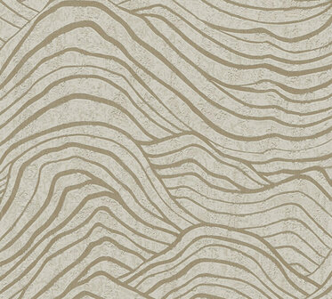 AS Creation Jade - 39507-1 / 395071 Beige / Metallic Behang
