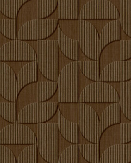 Eijffinger Revive 333603 Bruin Behang