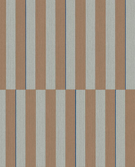 Eijffinger Revive 333623 Blauw Behang