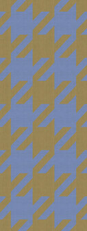 Eijffinger Revive 333675 Blauw Behang