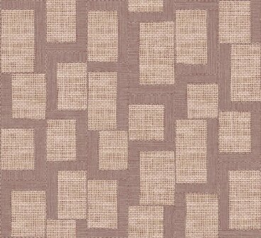 Arte Essentials Totem ESPARTO AFRICANO 18947 Beige/Rood Behang