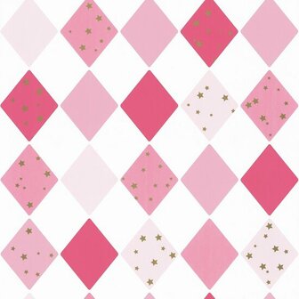 Caselio Girl Power GPR100814109 - Roze Behang