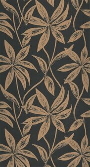 Caselio L&#039;Epopee EPO103709050 - Zwart Behang