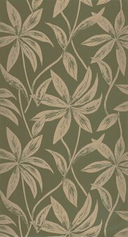 Caselio L&#039;Epopee EPO103707143 - Groen Behang