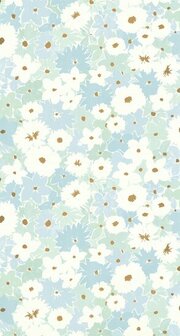 Caselio Let&#039;s Go Girls! LGG104416659 - Blauw Behang