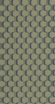Casadeco Derby DERB89307783 - Groen Behang
