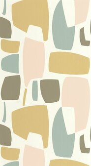 Casadeco Milano Sixties MISI89382303 - Multicolours Behang