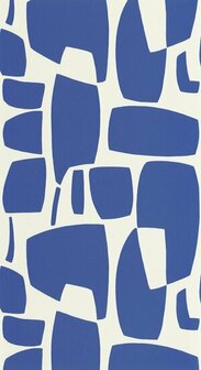 Casadeco Milano Sixties MISI89386776 - Blauw Behang