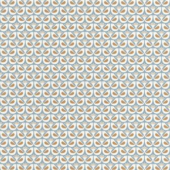 Caselio Hygge HYG100586517 - Blauw Behang