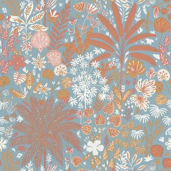 Caselio Hygge HYG100596524 - Blauw Behang
