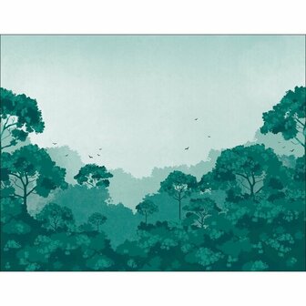 Caselio Pimp My Wall - Groen PMW104727712 Behang