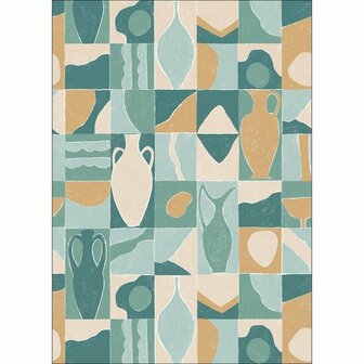 Caselio Pimp My Wall - Groen PMW104747103 Behang