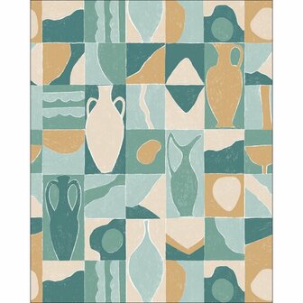 Caselio Pimp My Wall - Groen PMW104747105 Behang