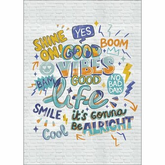 Caselio Pimp My Wall - Multicolours PMW104786903 Behang