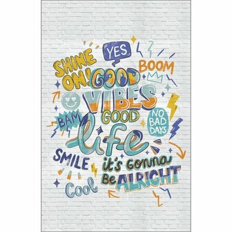 Caselio Pimp My Wall - Multicolours PMW104786904 Behang