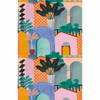 Caselio Happy Therapy - Multicolours HTH104114322 Behang