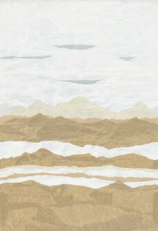Casadeco Papercraft - Beige PAPC89661304 Behang