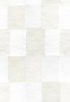 Casadeco Papercraft - Wit PAPC89670204 Behang